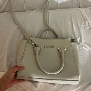 Michael Kors Ivory Leather Handbag. $50 OBO
